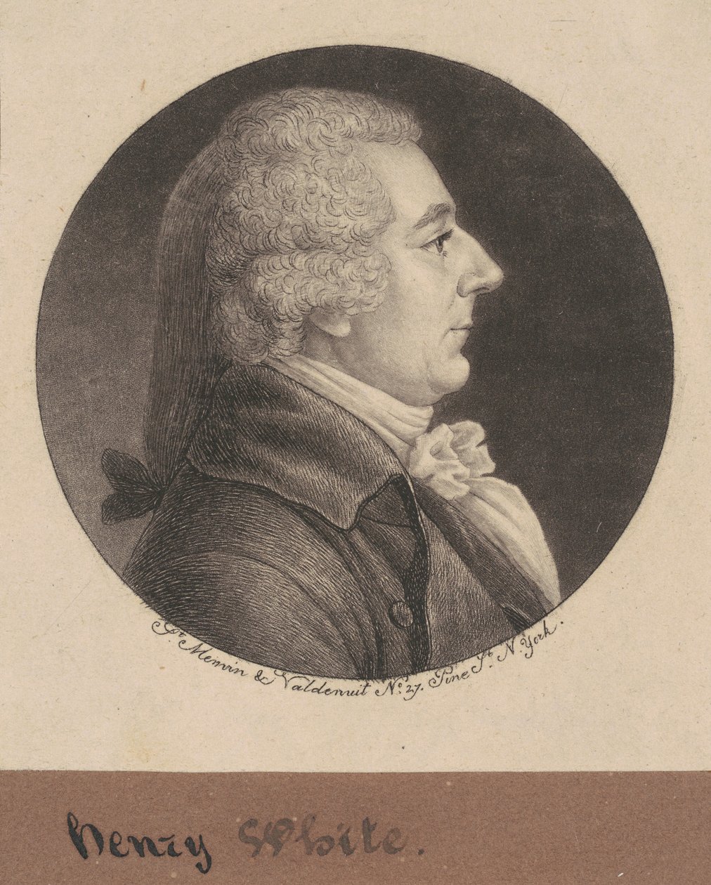 Henry White av Charles B. J. Févret de Saint Mémin