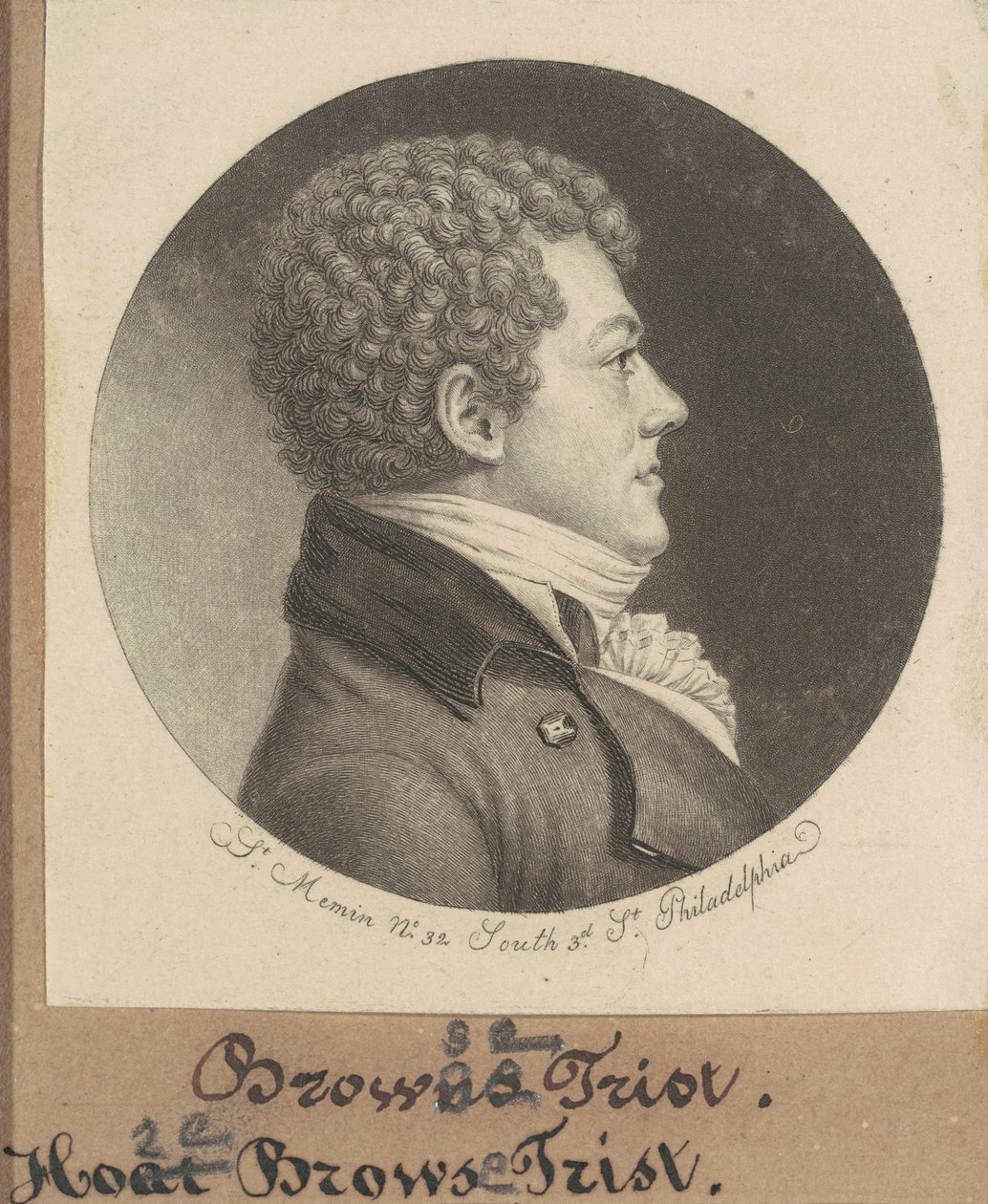 Hore Bla gjennom Trist av Charles B. J. Févret de Saint Mémin