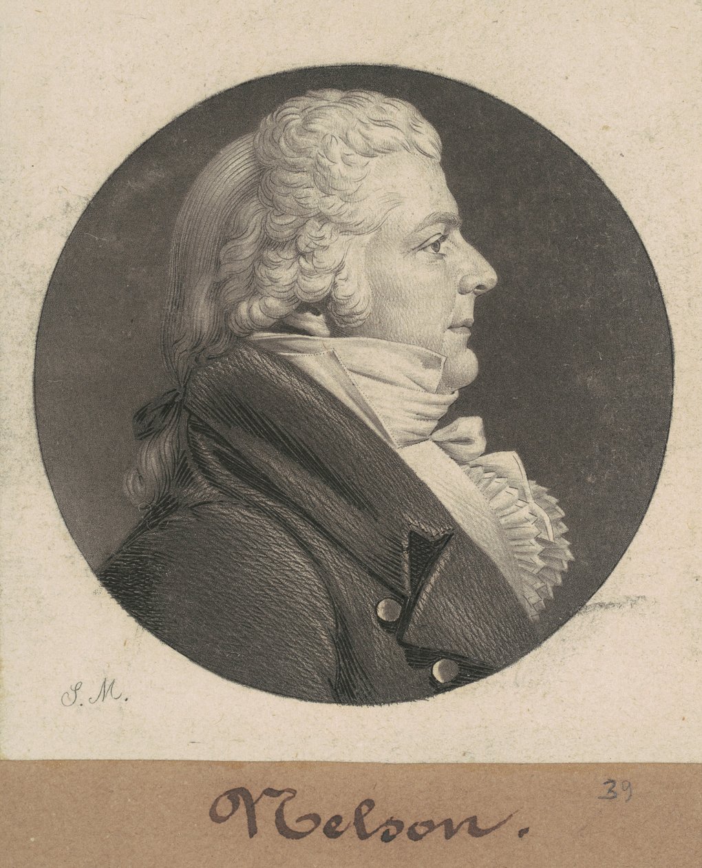 Hugh Nelson av Charles B. J. Févret de Saint Mémin