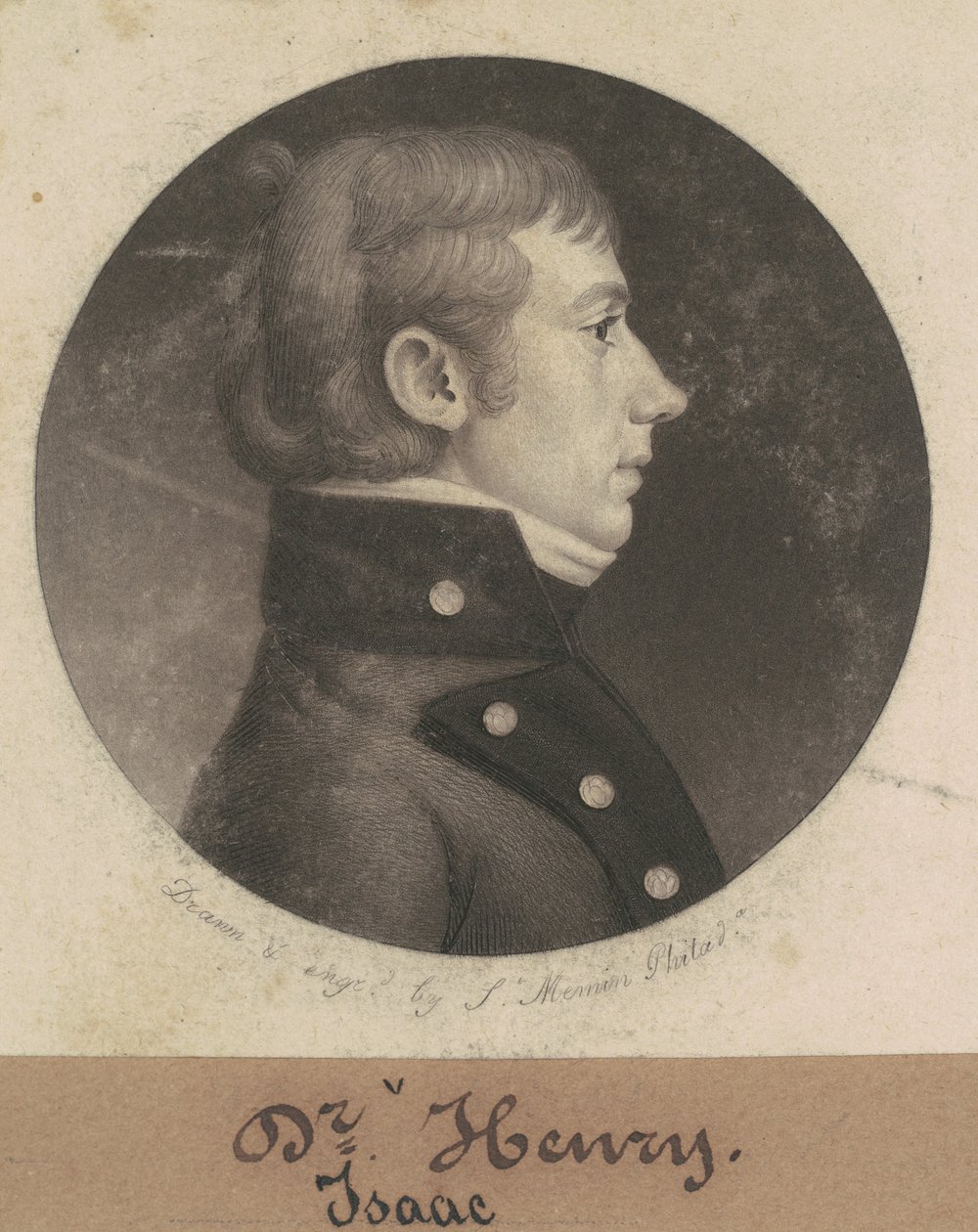 Isaac Henry av Charles B. J. Févret de Saint Mémin