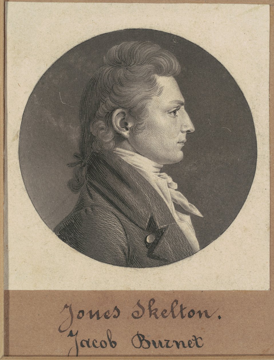 Jacob Burnet av Charles B. J. Févret de Saint Mémin