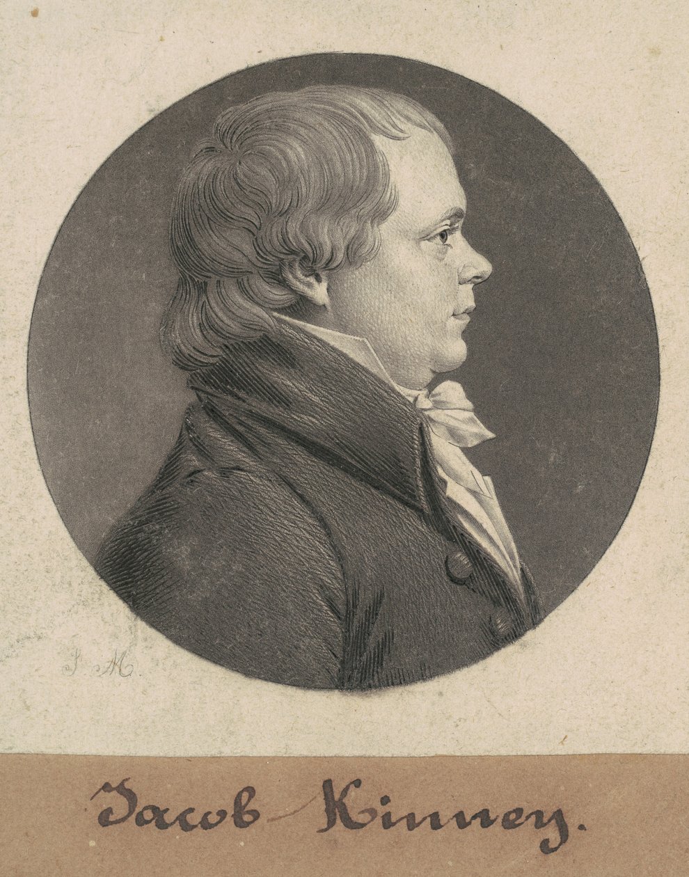 Jacob Kinney av Charles B. J. Févret de Saint Mémin