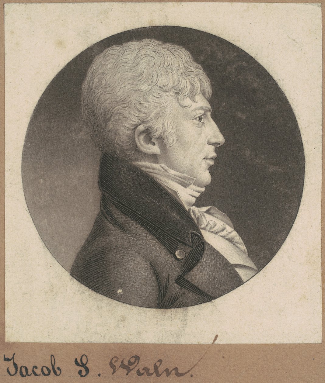 Jacob S. Waln av Charles B. J. Févret de Saint Mémin