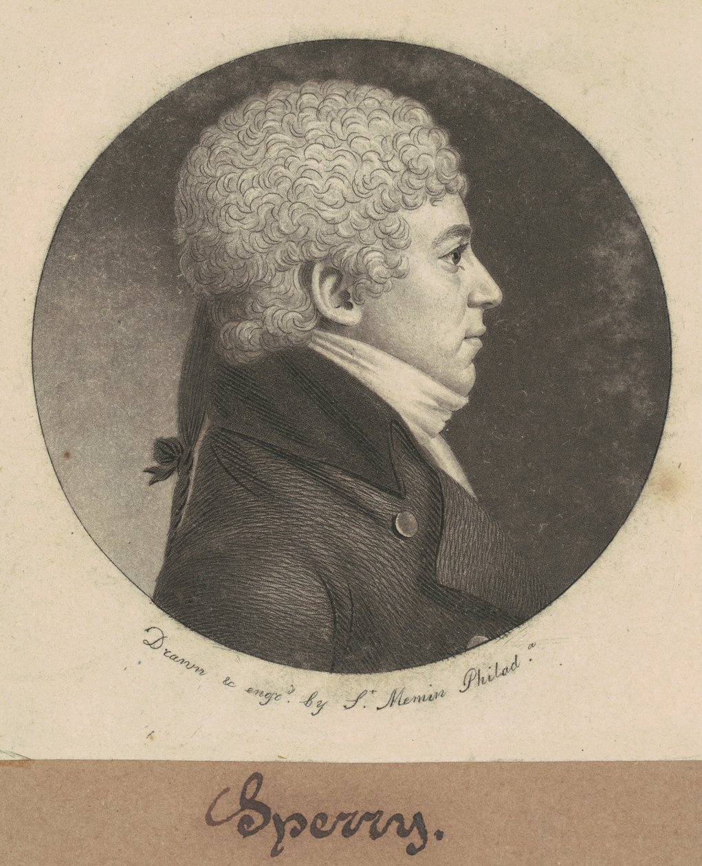 Jacob Sperry av Charles B. J. Févret de Saint Mémin