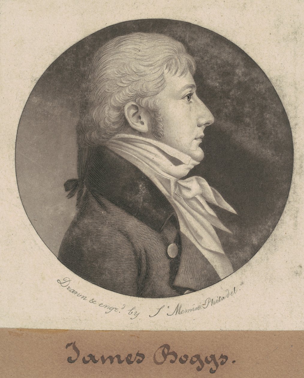 James Boggs av Charles B. J. Févret de Saint Mémin