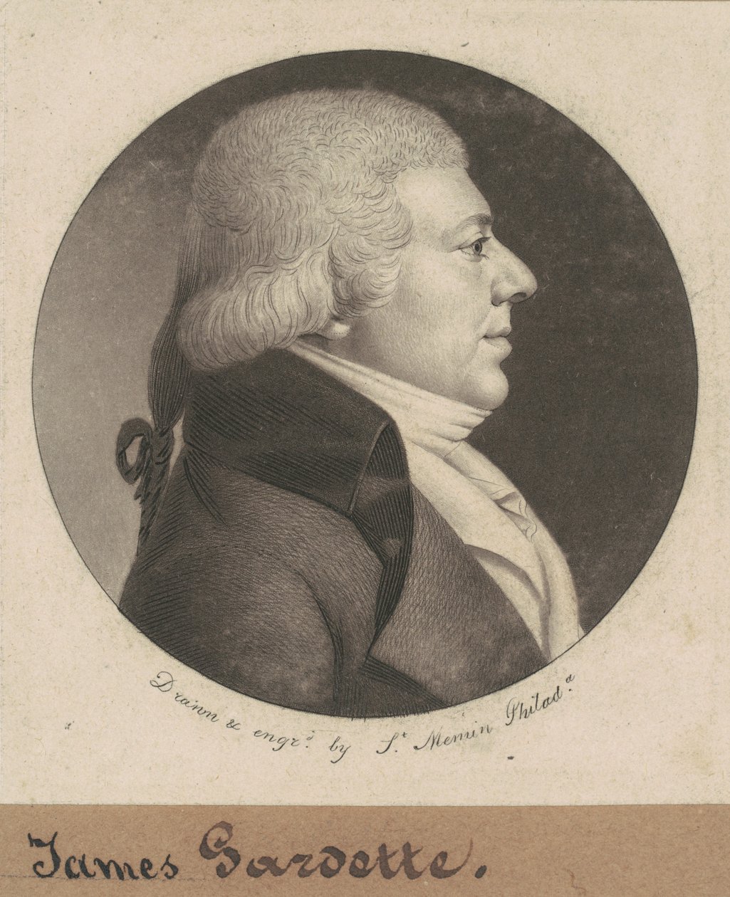 James Gardette av Charles B. J. Févret de Saint Mémin