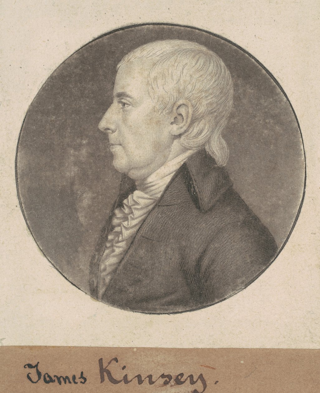 James Kinsey av Charles B. J. Févret de Saint Mémin