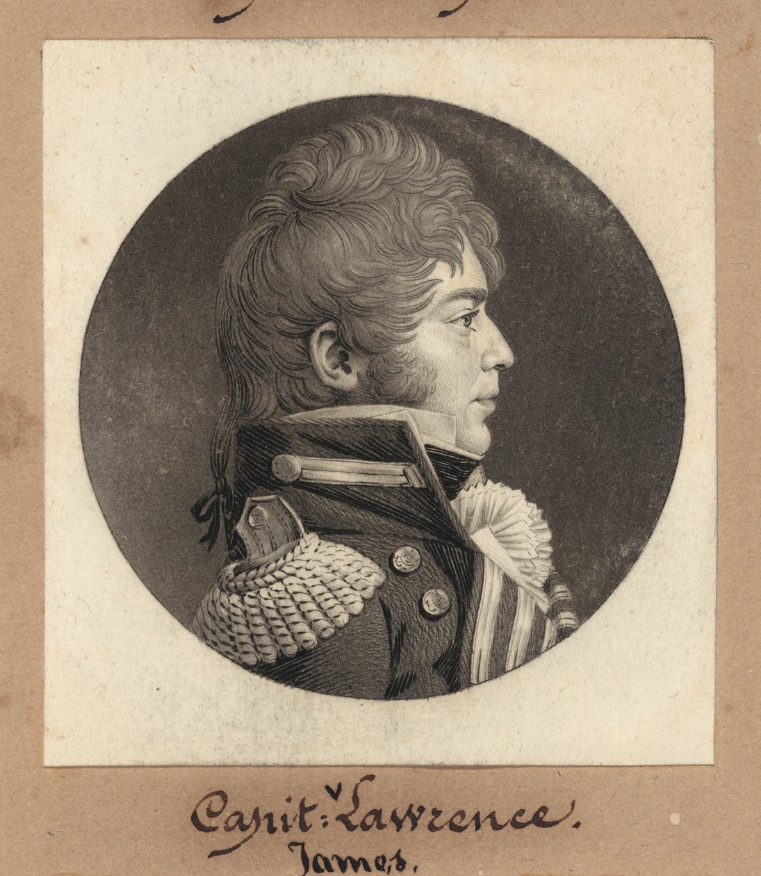 James Lawrence av Charles B. J. Févret de Saint Mémin