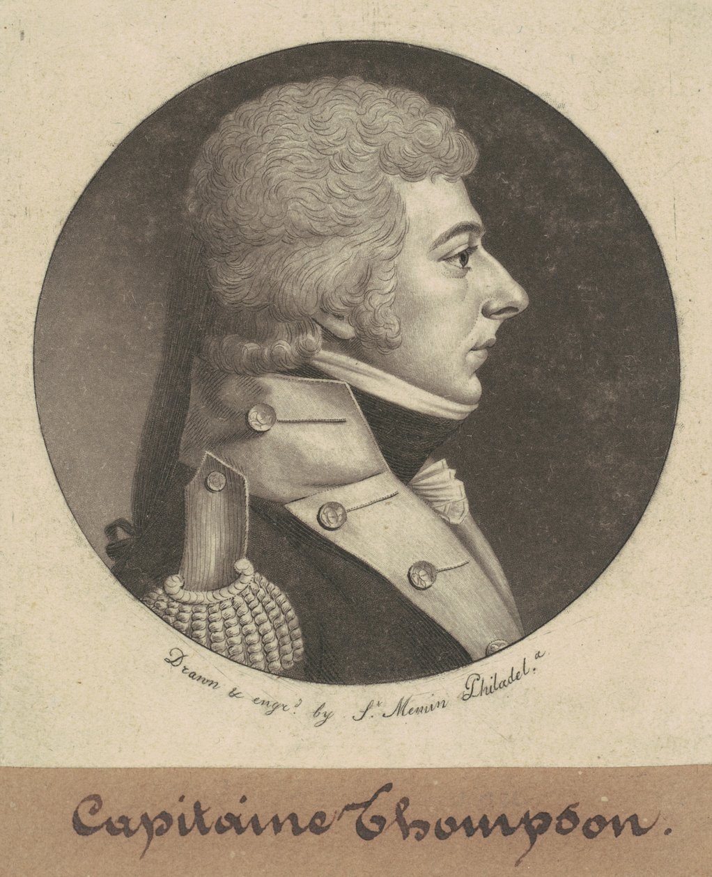 James Thompson av Charles B. J. Févret de Saint Mémin