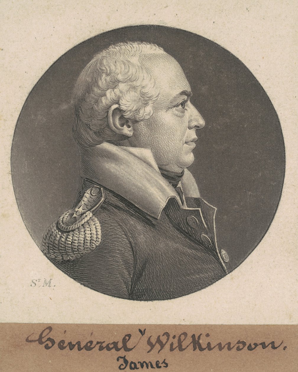James Wilkinson av Charles B. J. Févret de Saint Mémin