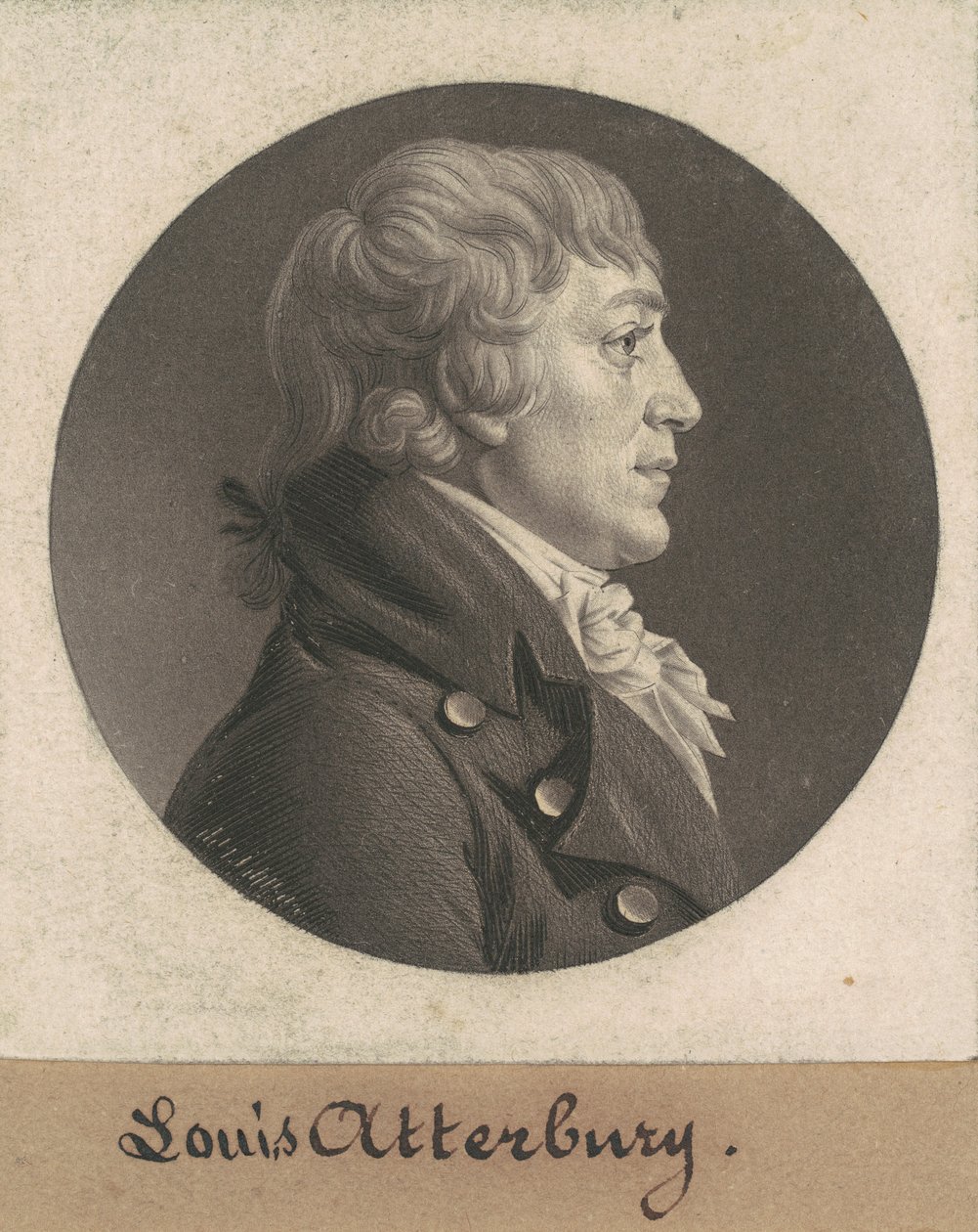 James Wilson av Charles B. J. Févret de Saint Mémin