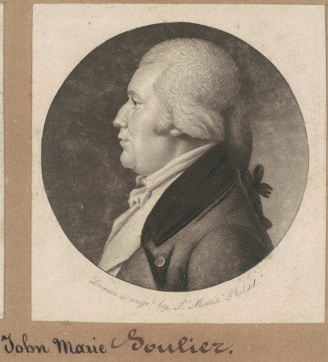 Jean-Marie Soulier av Charles B. J. Févret de Saint Mémin