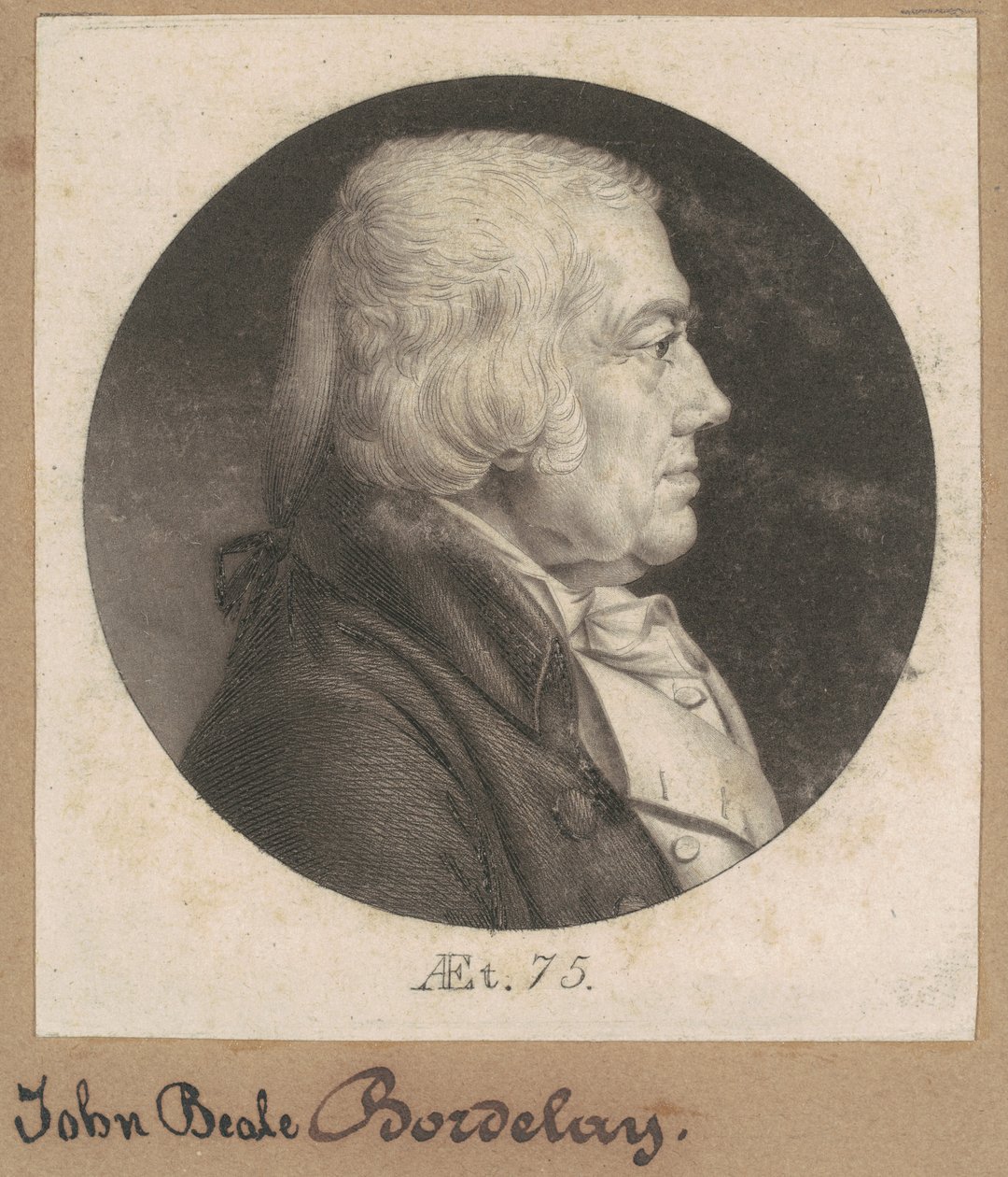 John Beale Bordley av Charles B. J. Févret de Saint Mémin