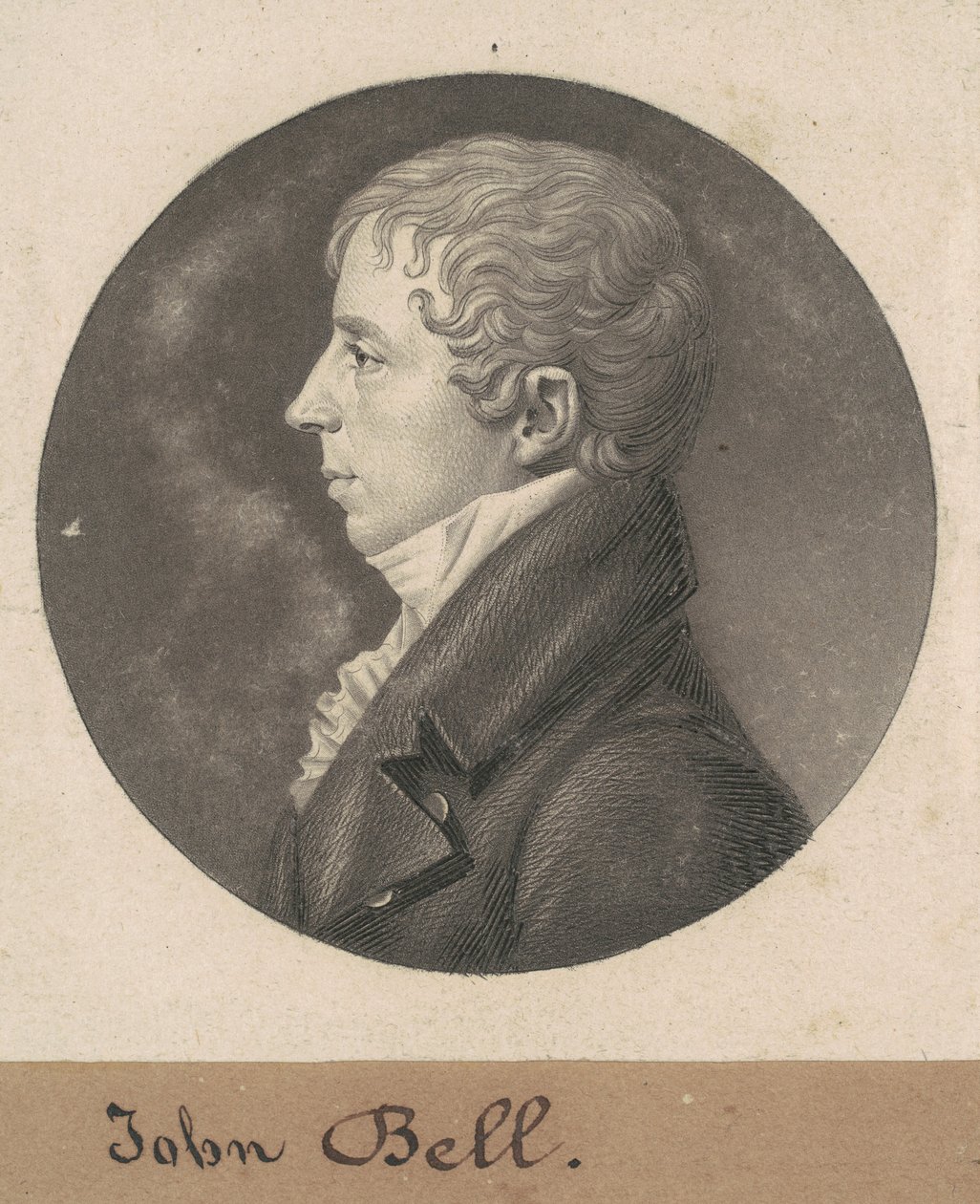 John Bell av Charles B. J. Févret de Saint Mémin