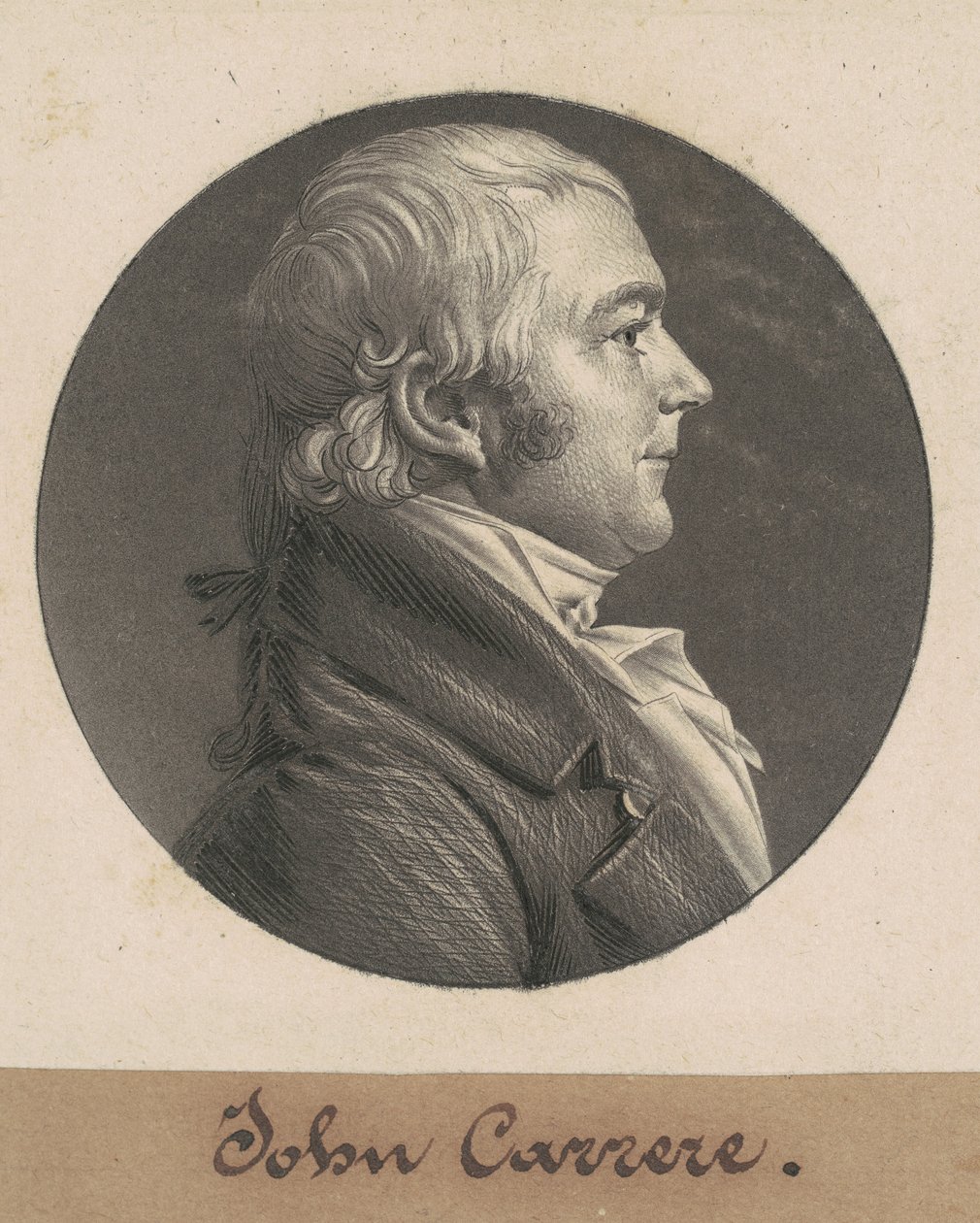 John Carrere av Charles B. J. Févret de Saint Mémin