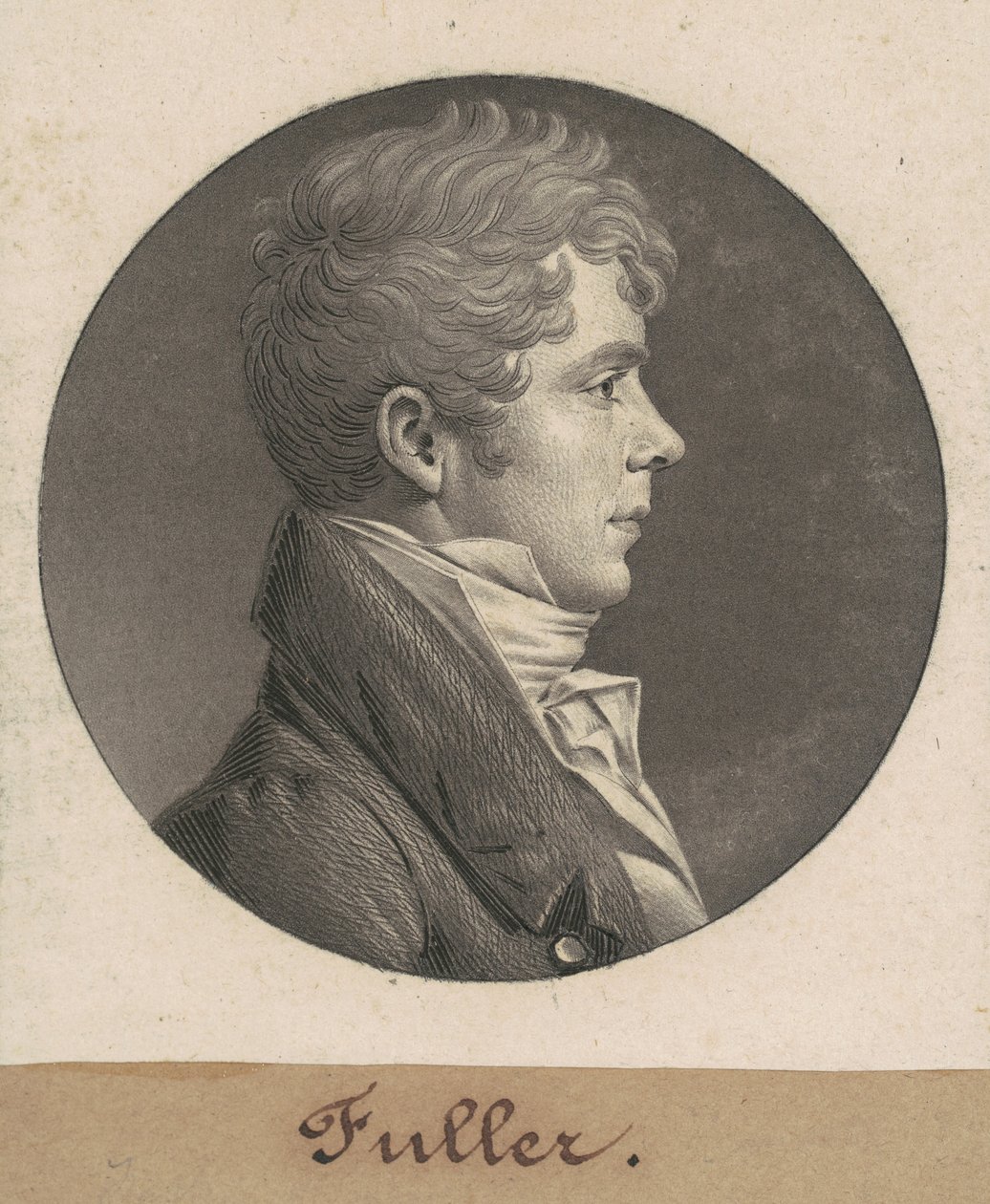 John Coles III av Charles B. J. Févret de Saint Mémin