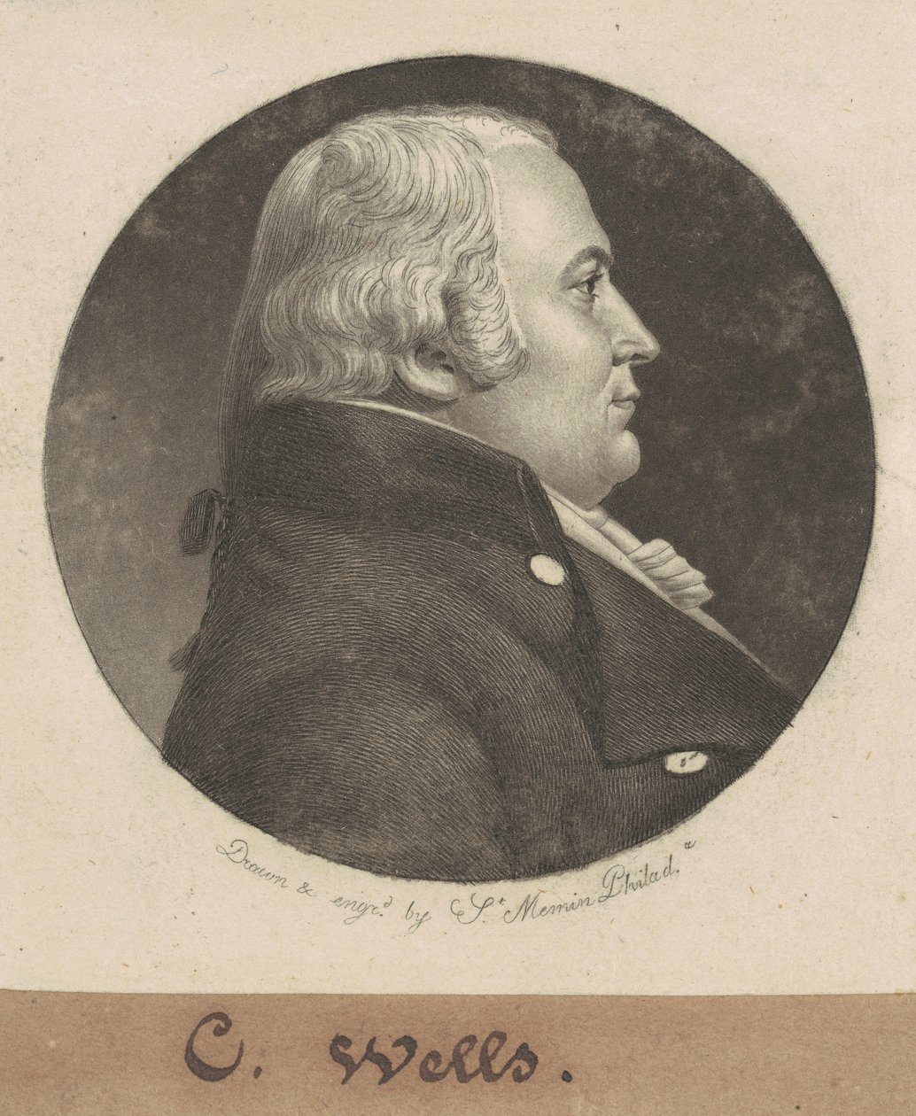 John Craig Wells av Charles B. J. Févret de Saint Mémin