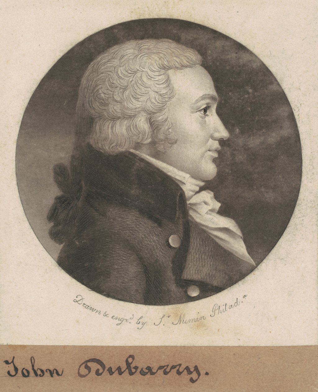 John Dubarry av Charles B. J. Févret de Saint Mémin