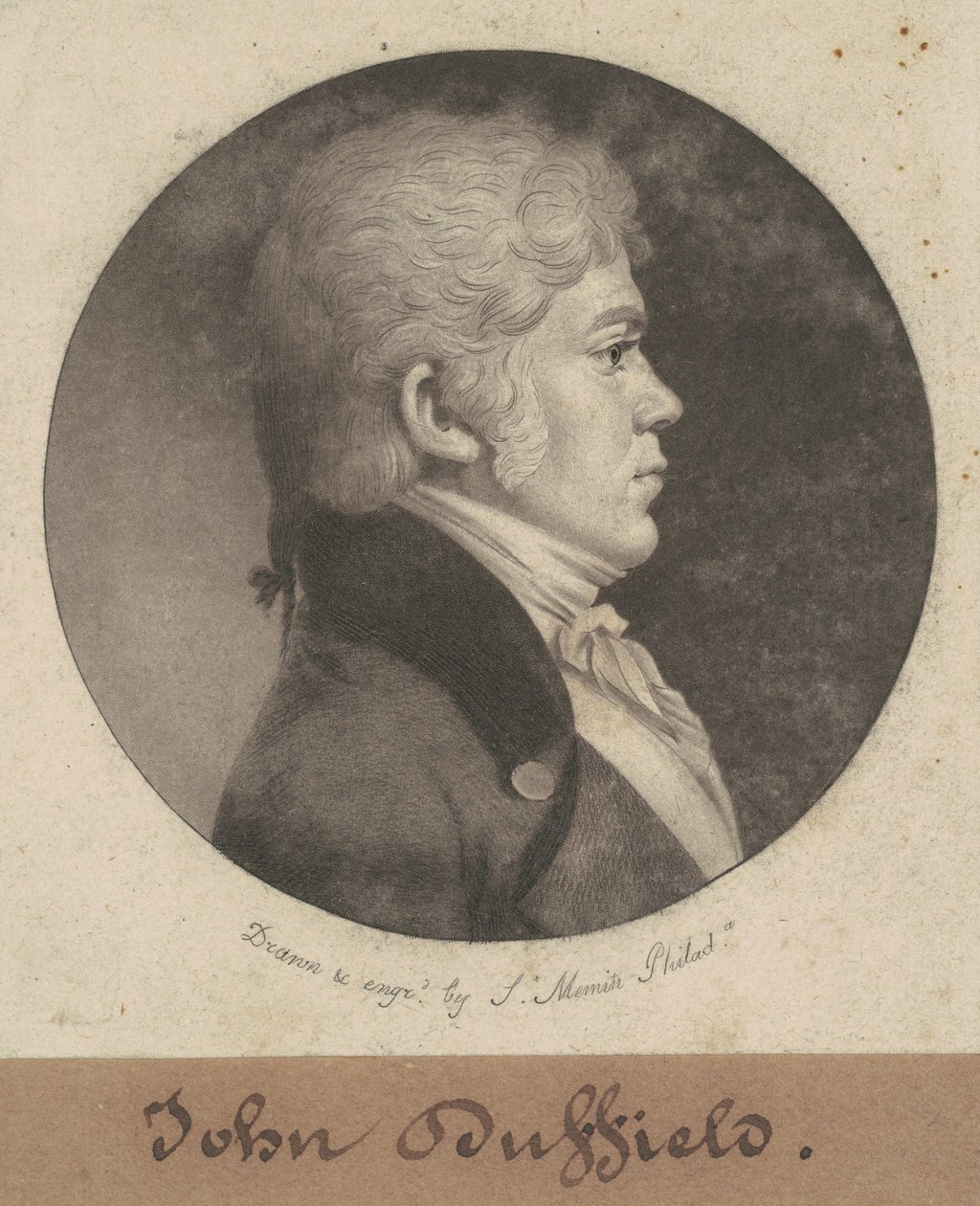 John Duffield av Charles B. J. Févret de Saint Mémin