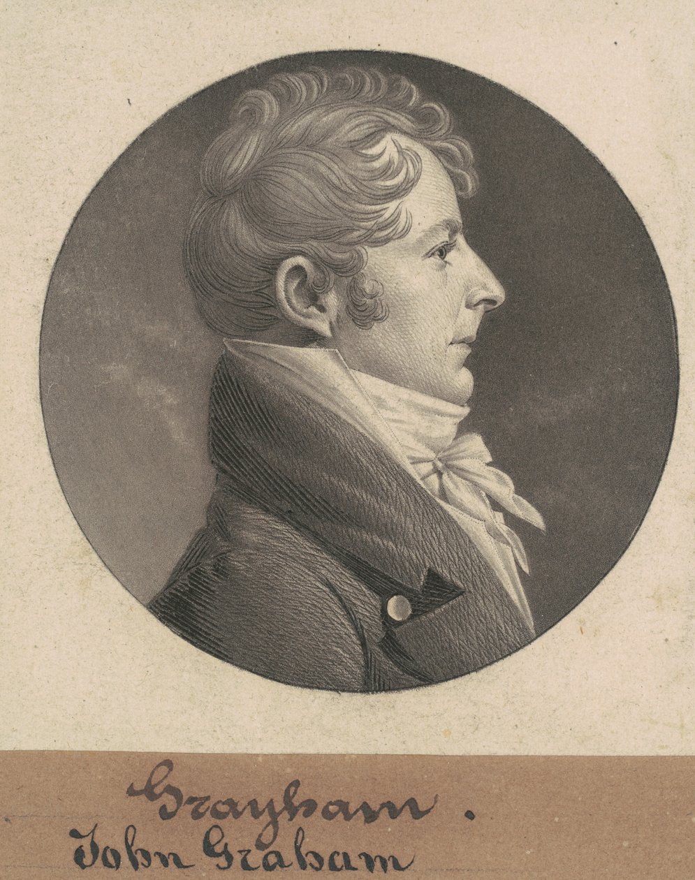John Graham av Charles B. J. Févret de Saint Mémin