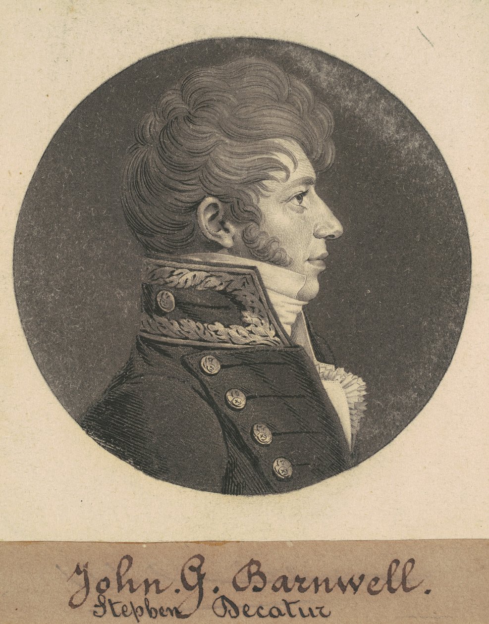 John Green av Charles B. J. Févret de Saint Mémin