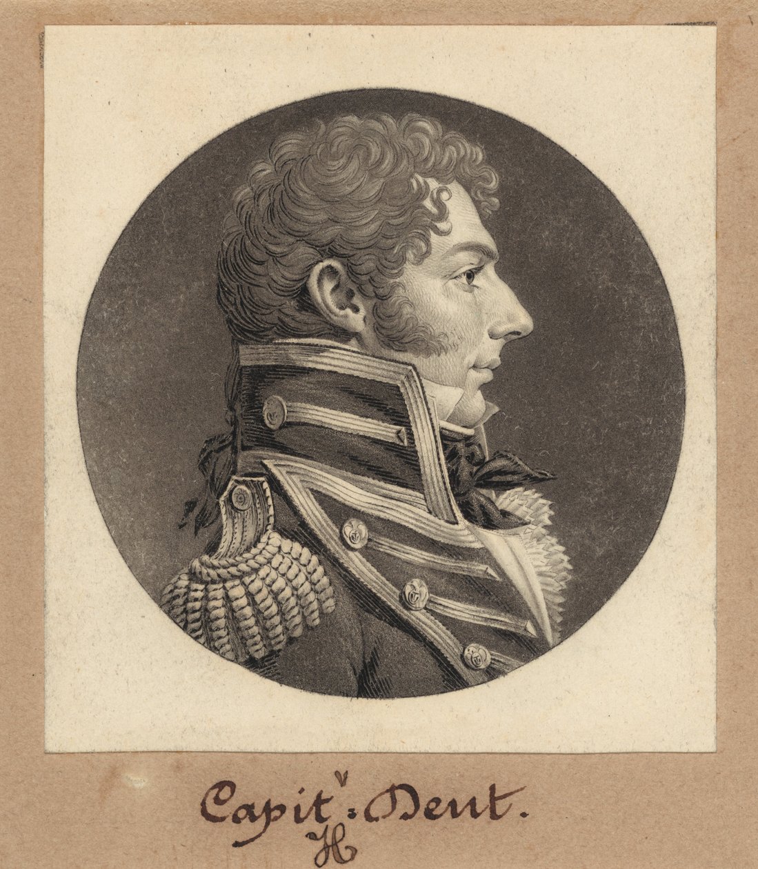John Herbert Dent av Charles B. J. Févret de Saint Mémin