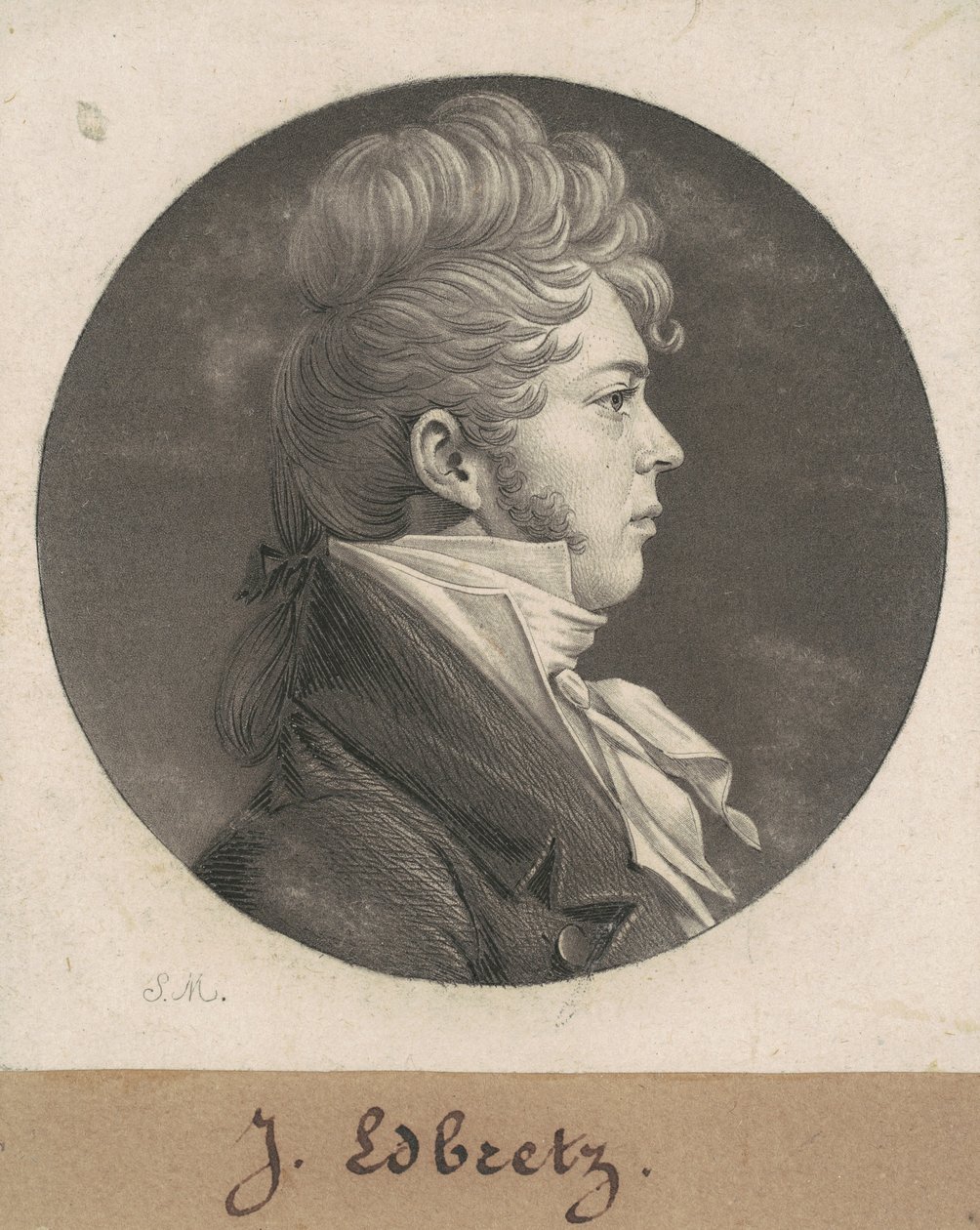John Hill Smith av Charles B. J. Févret de Saint Mémin