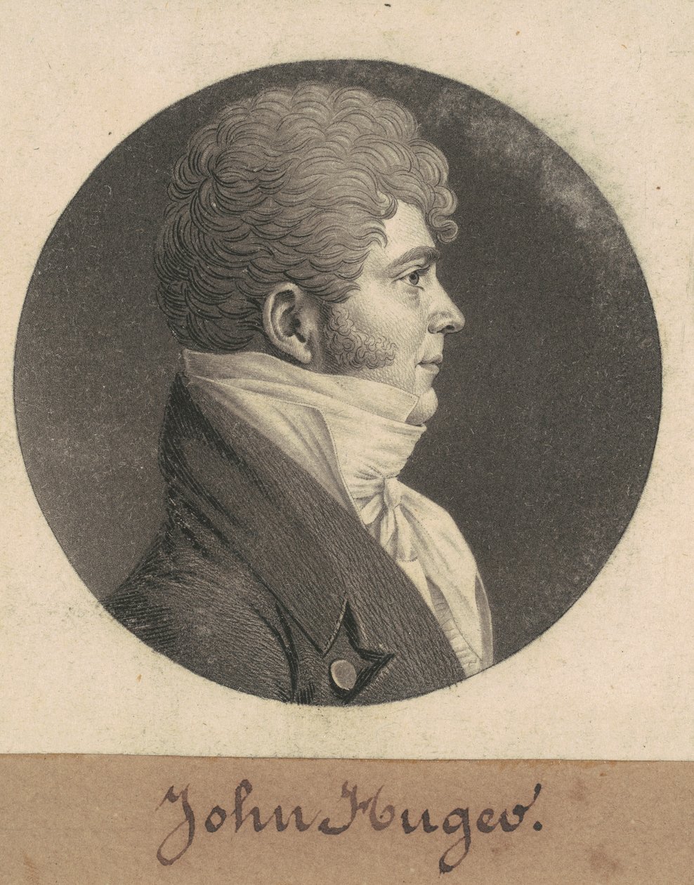 John Huger av Charles B. J. Févret de Saint Mémin