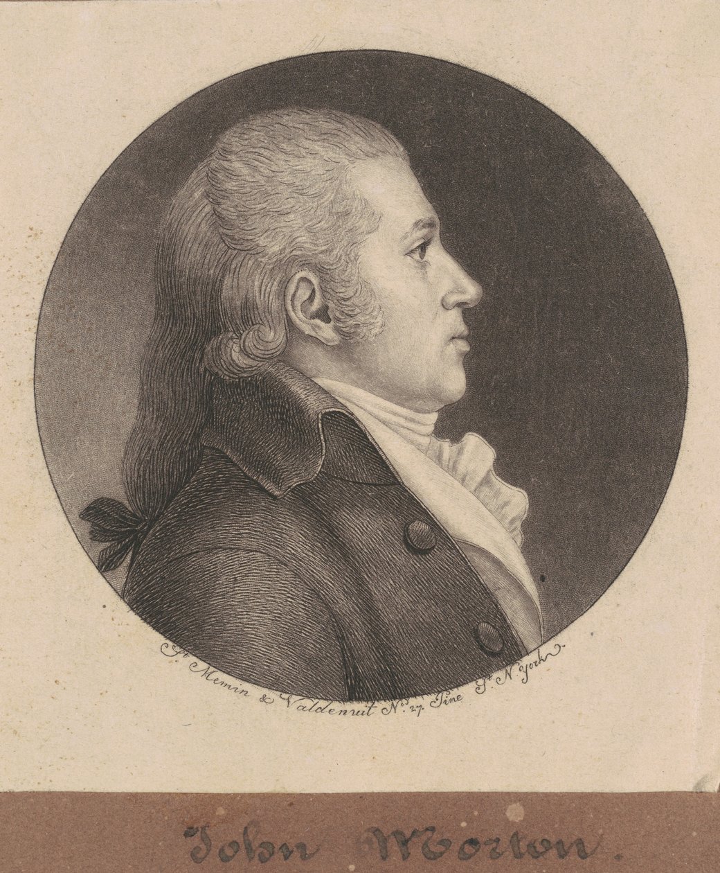 John Morton av Charles B. J. Févret de Saint Mémin