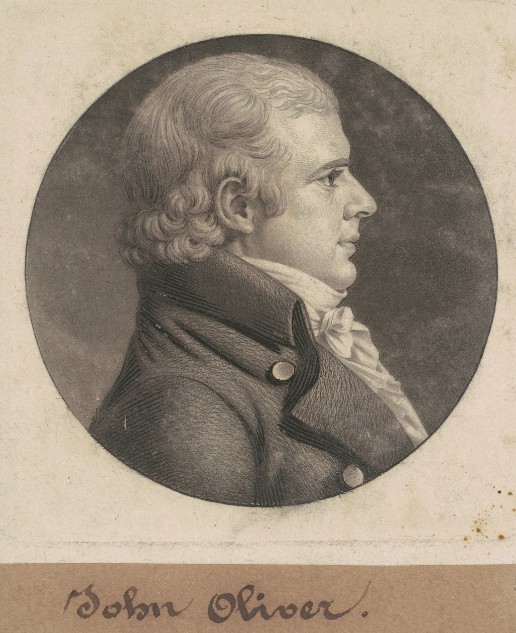 John Oliver av Charles B. J. Févret de Saint Mémin