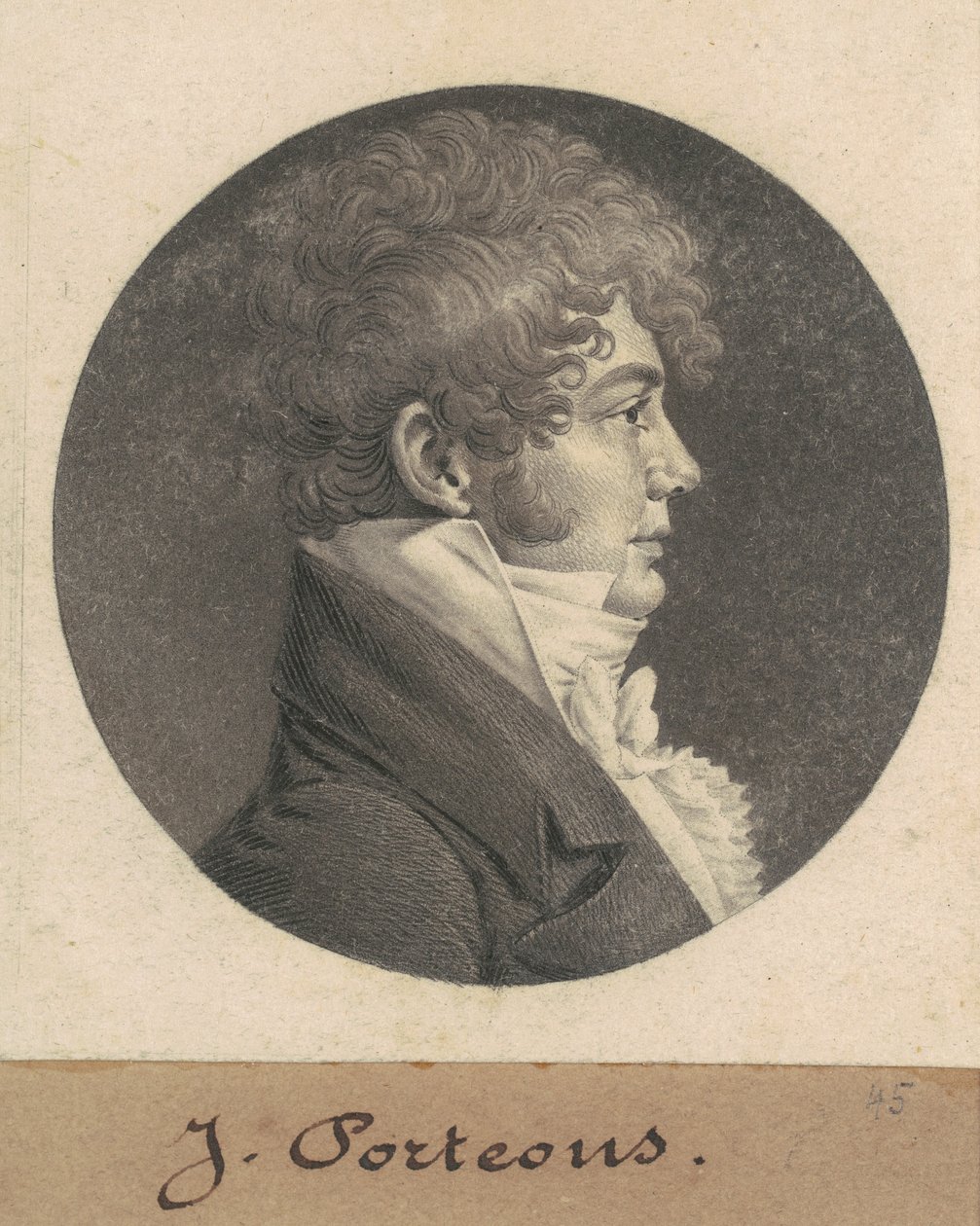 John Porteous av Charles B. J. Févret de Saint Mémin