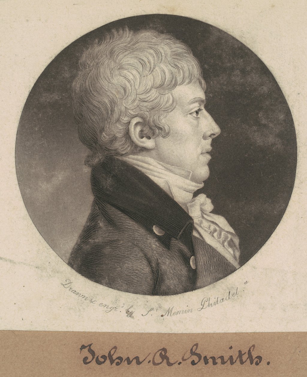 John R. Smith av Charles B. J. Févret de Saint Mémin