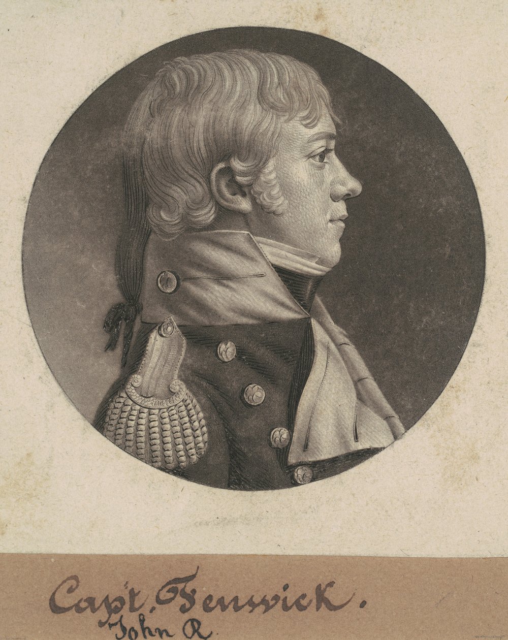 John Roger Fenwick av Charles B. J. Févret de Saint Mémin