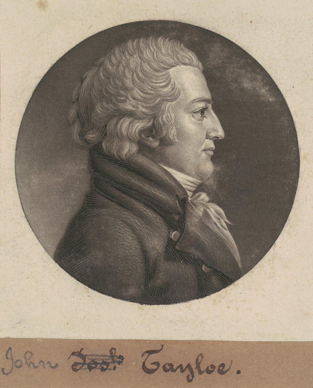 John Taylor III av Charles B. J. Févret de Saint Mémin