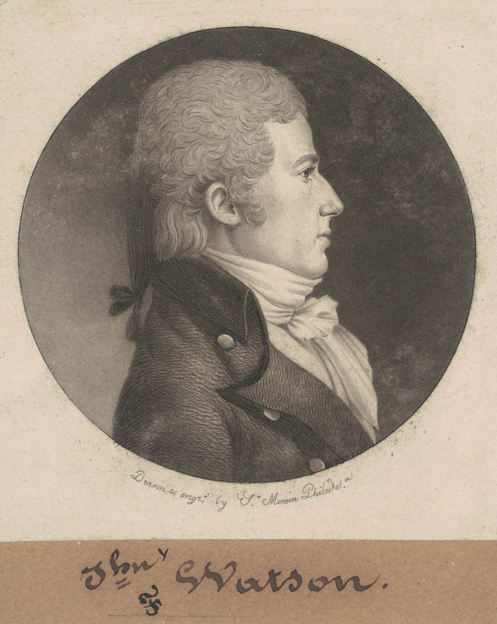 John Watson av Charles B. J. Févret de Saint Mémin
