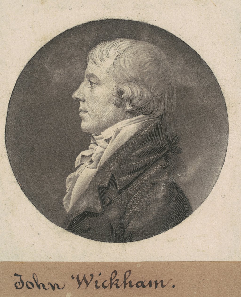 John Wickham av Charles B. J. Févret de Saint Mémin