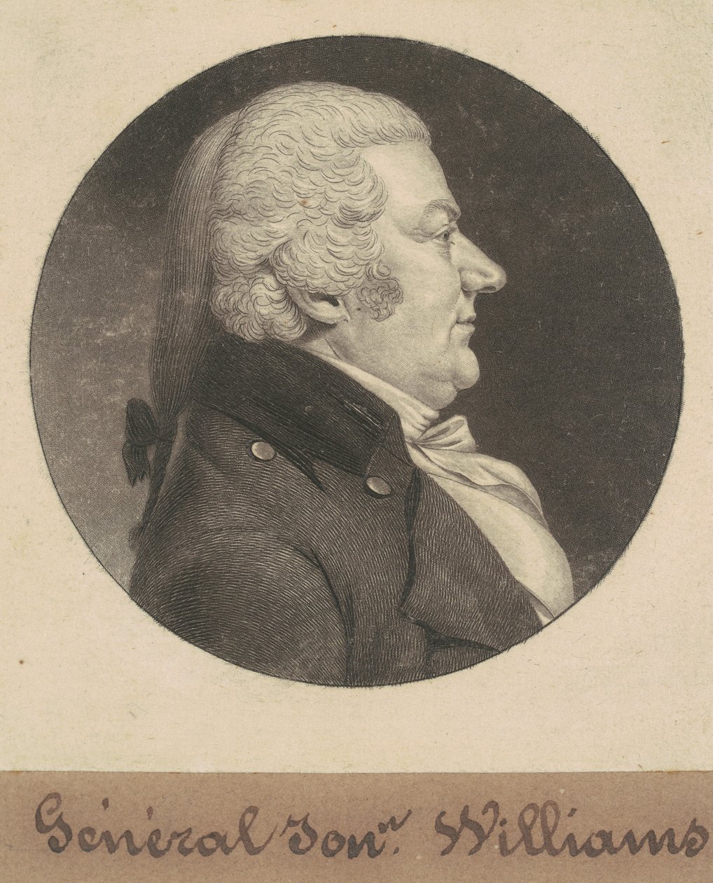 Jonathan Williams av Charles B. J. Févret de Saint Mémin