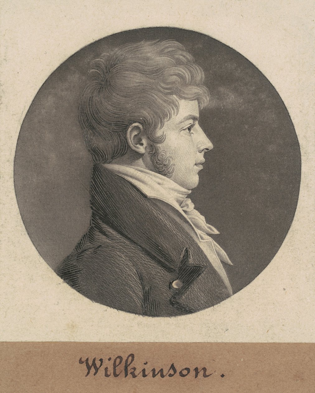 Joseph Biddle Wilkinson av Charles B. J. Févret de Saint Mémin