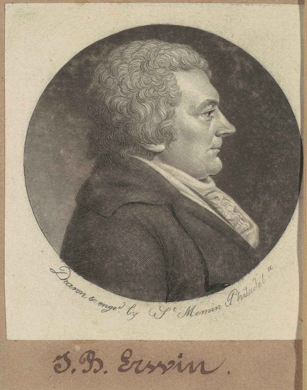 Joseph Erwin av Charles B. J. Févret de Saint Mémin
