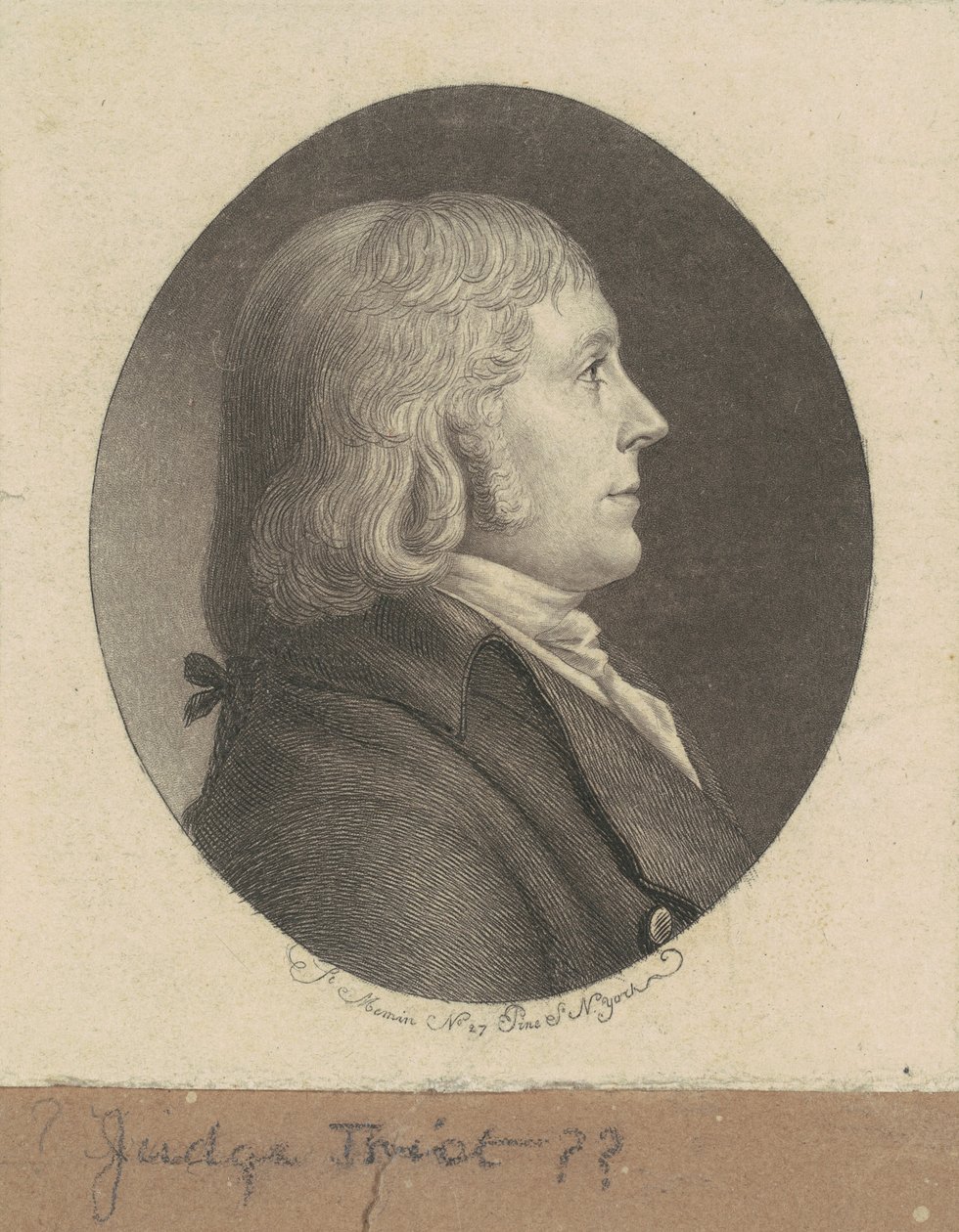 Dommer Trist av Charles B. J. Févret de Saint Mémin