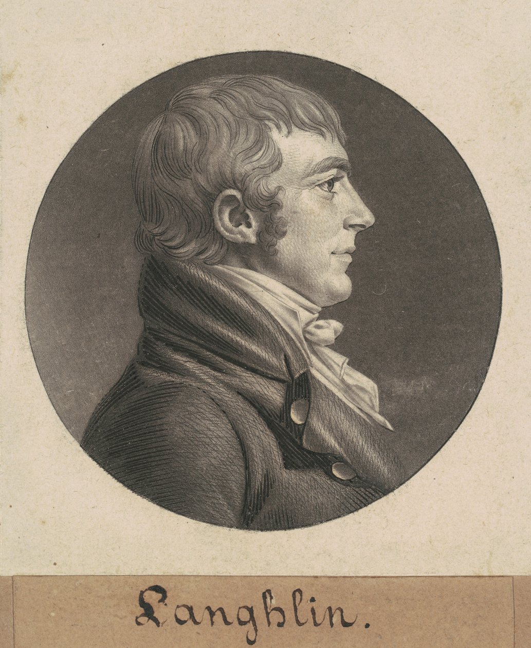 Laughlin av Charles B. J. Févret de Saint Mémin