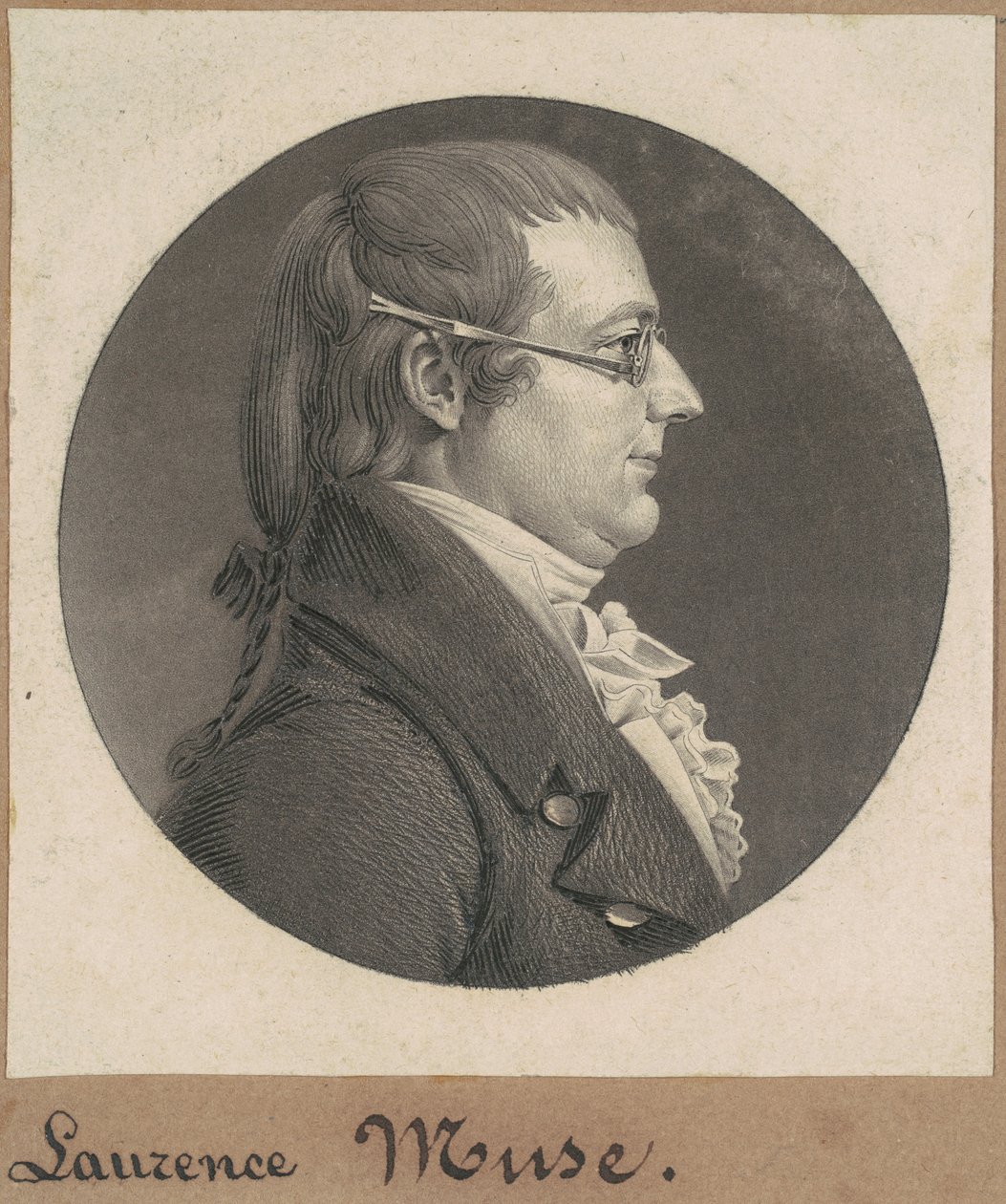 Lawrence Muse av Charles B. J. Févret de Saint Mémin
