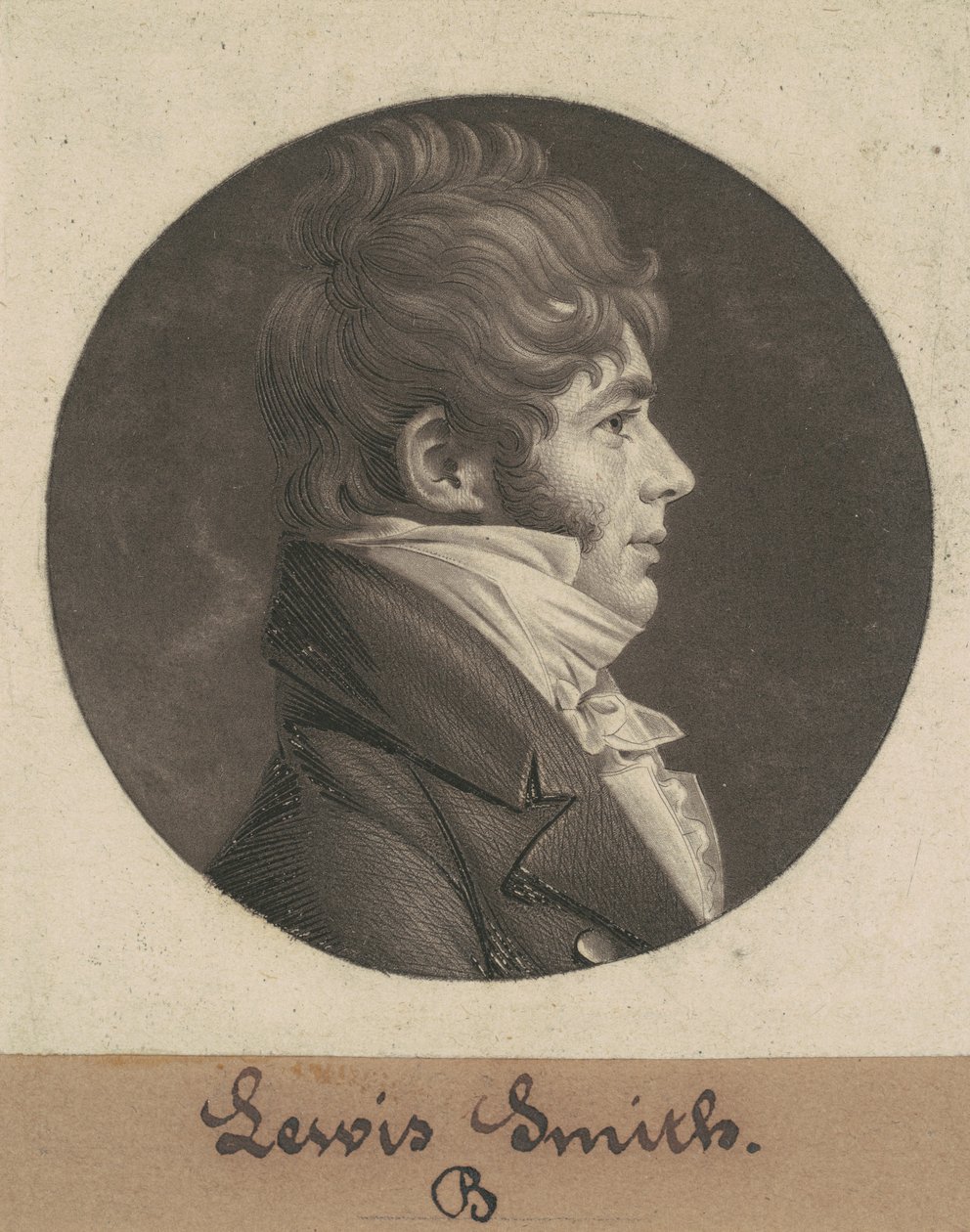 Louis Buchanan Smith av Charles B. J. Févret de Saint Mémin