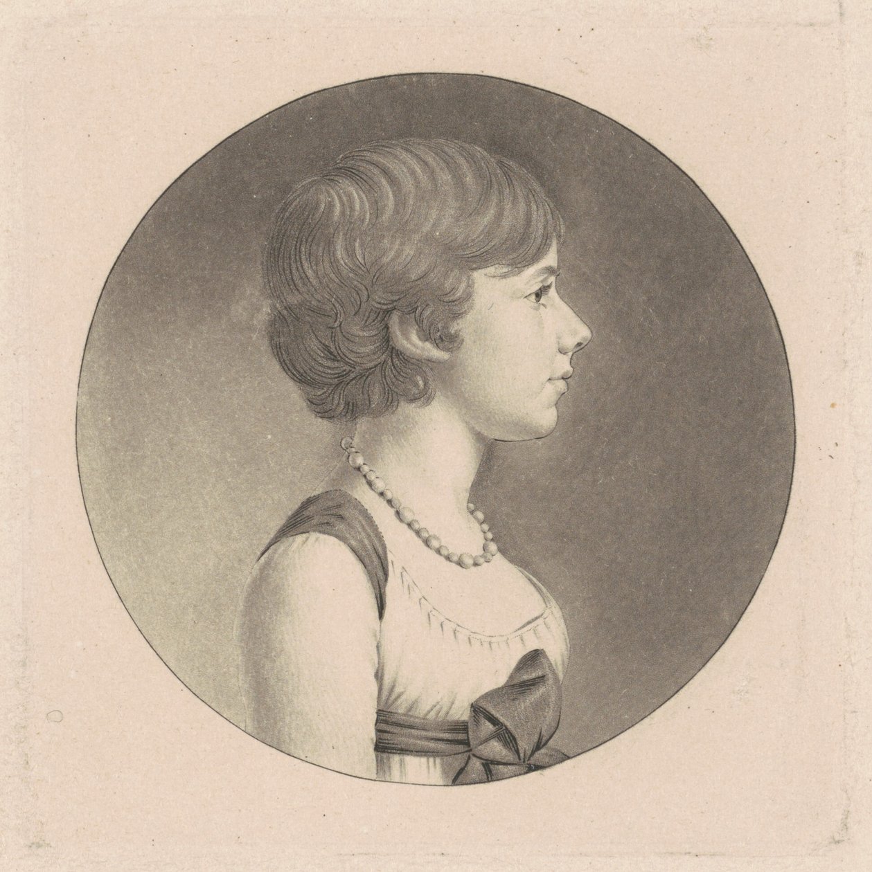 Louisa DuPonceau av Charles B. J. Févret de Saint Mémin