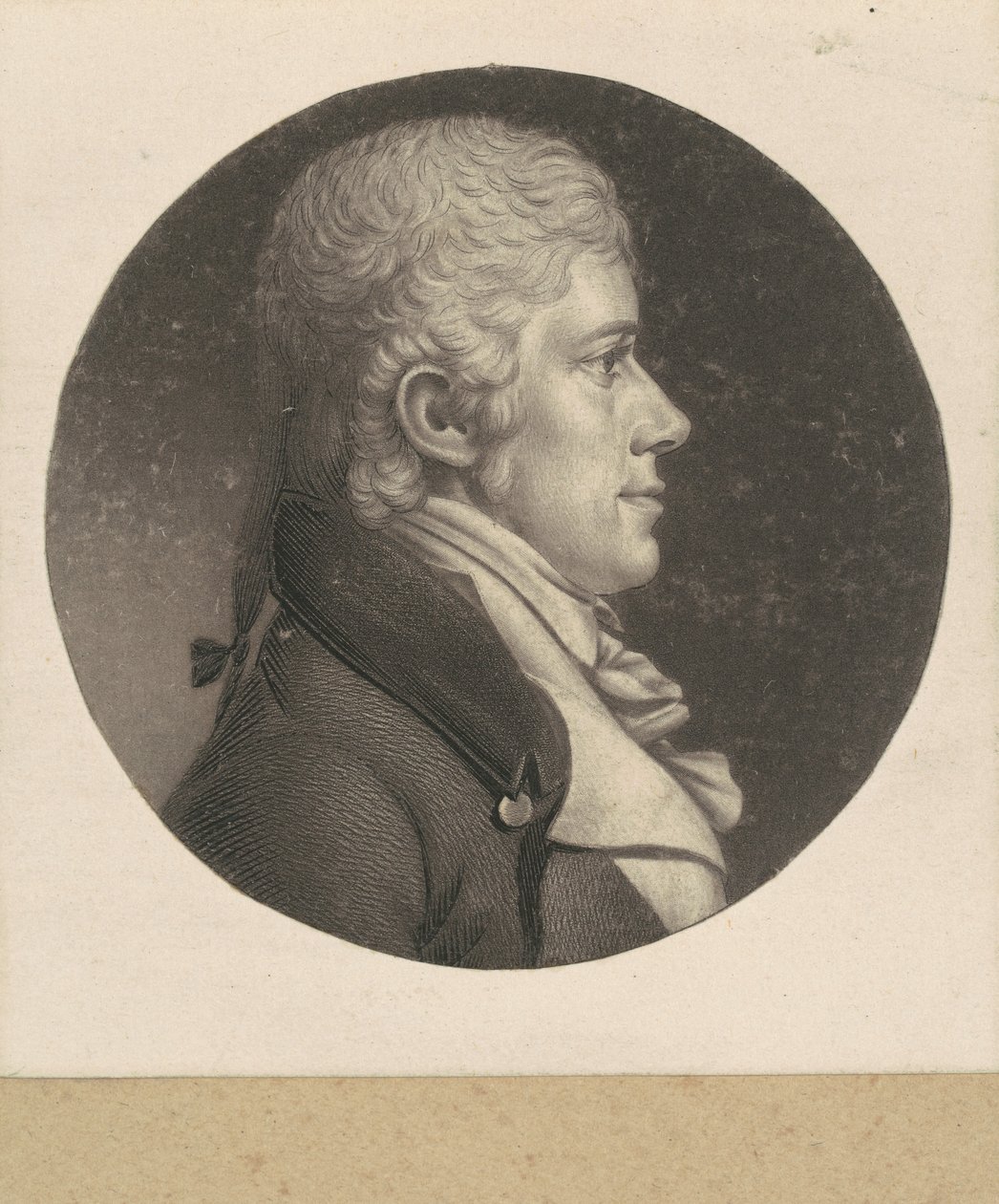Mahlon Dickerson av Charles B. J. Févret de Saint Mémin