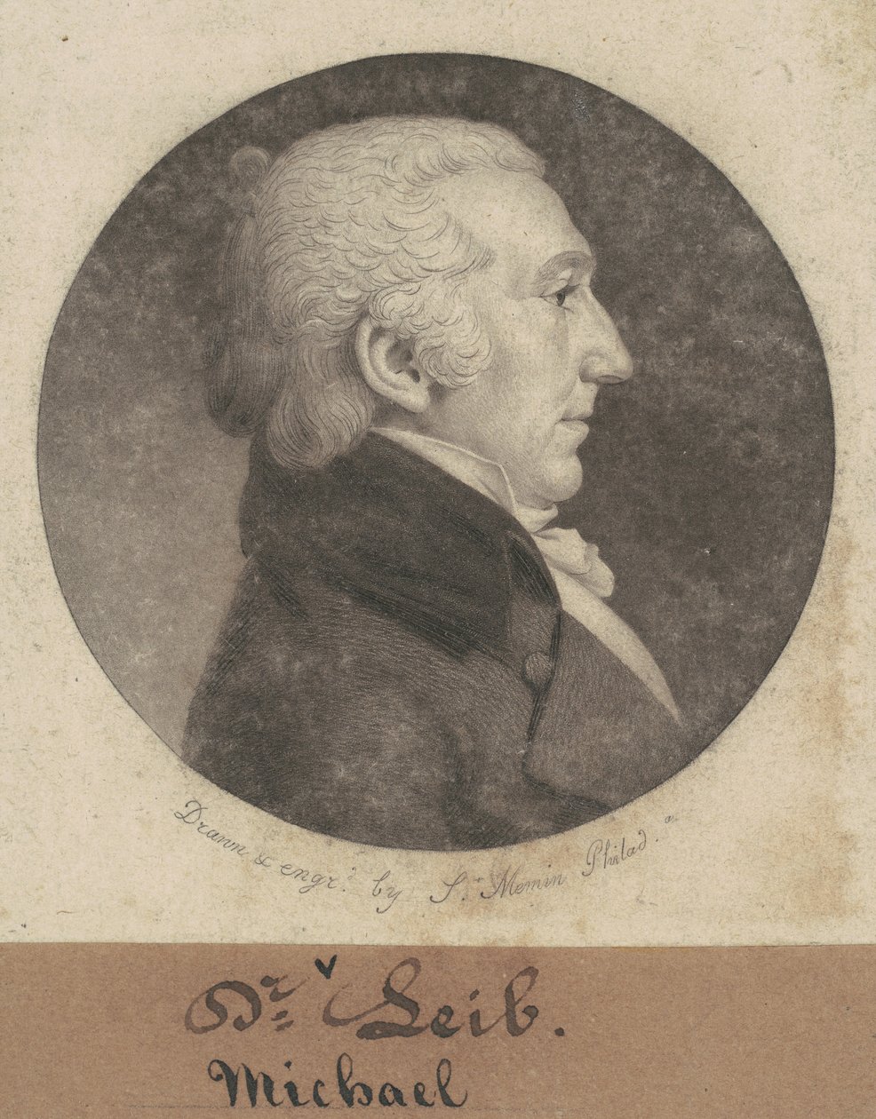 Michael Leib av Charles B. J. Févret de Saint Mémin