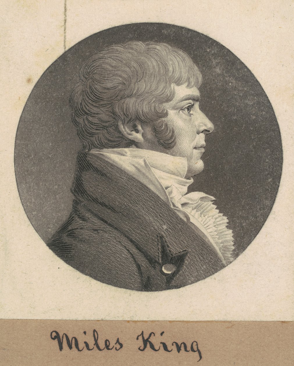 Miles King, Jr. av Charles B. J. Févret de Saint Mémin