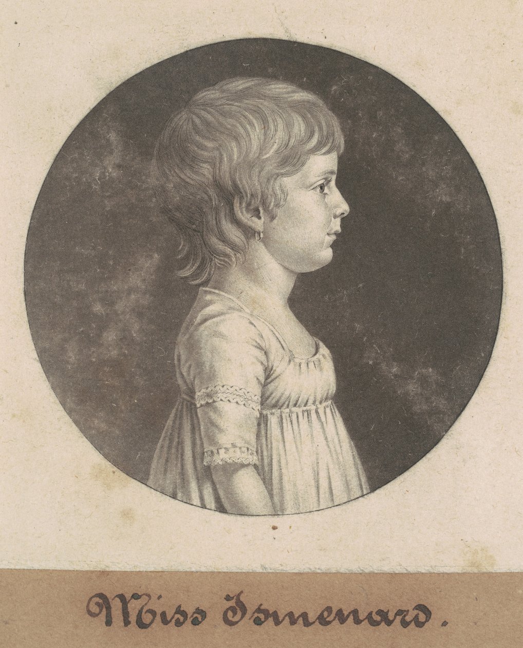 Frøken Ismenard av Charles B. J. Févret de Saint Mémin