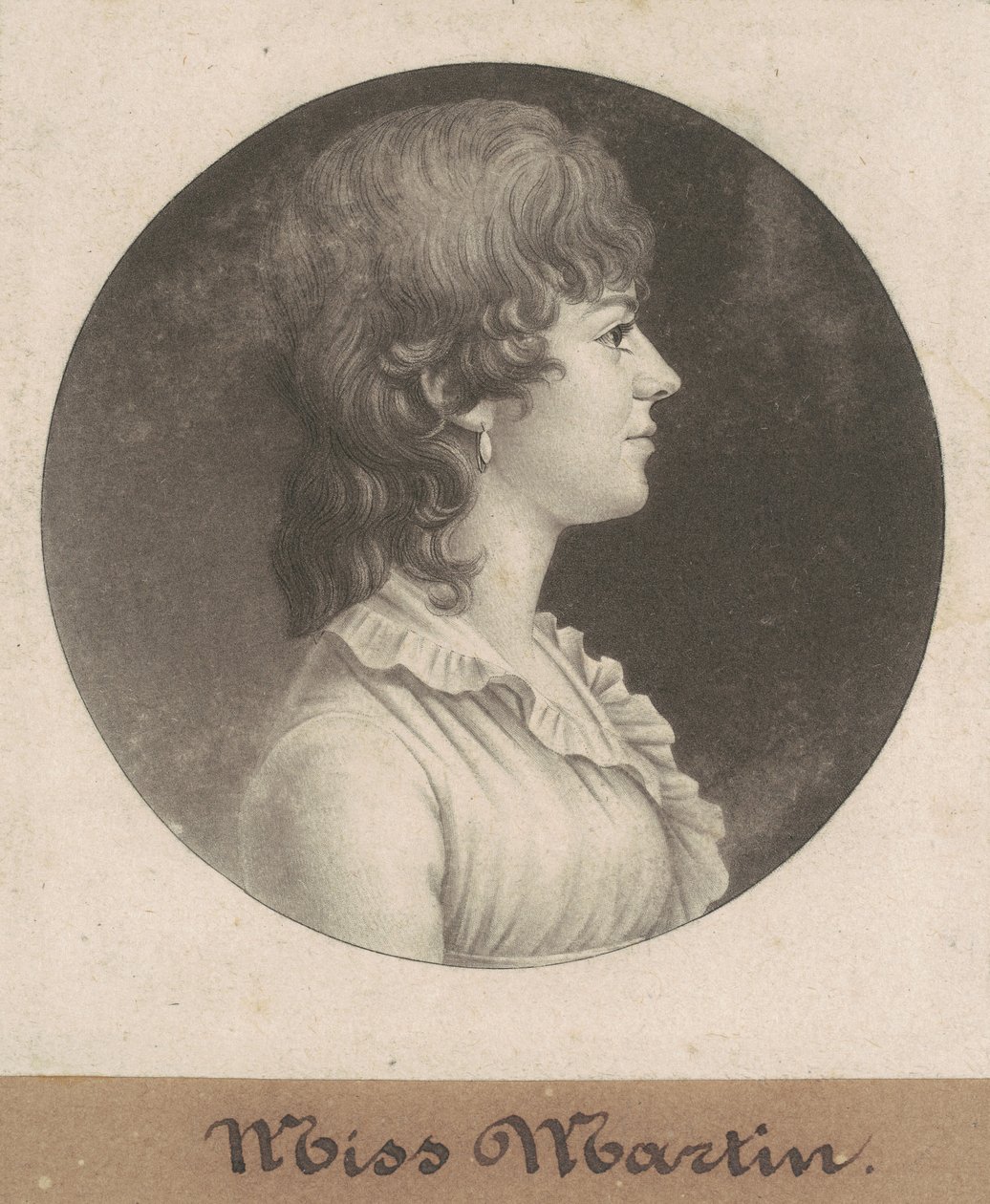 Frøken Martin av Charles B. J. Févret de Saint Mémin