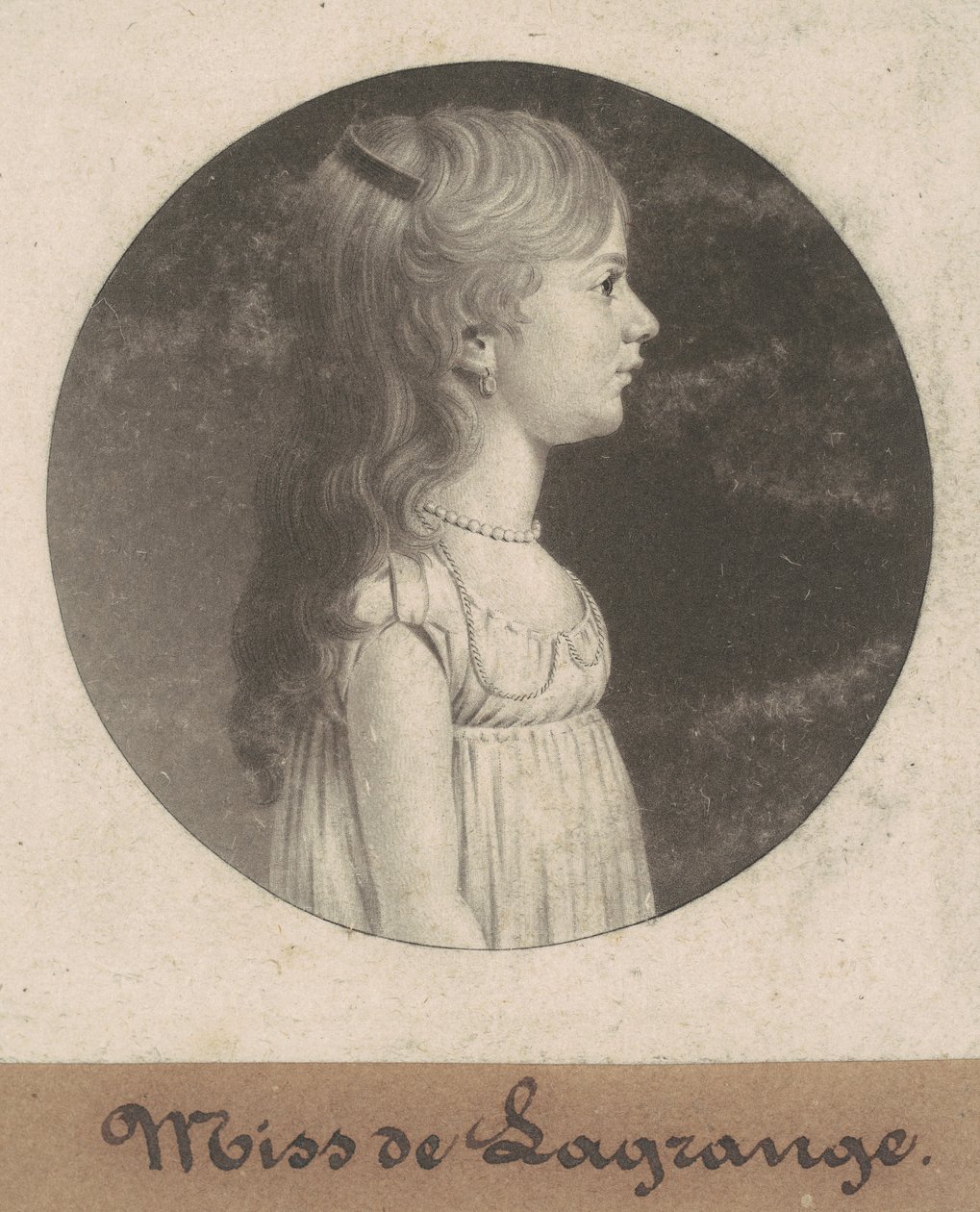 Frøken de la Grange av Charles B. J. Févret de Saint Mémin
